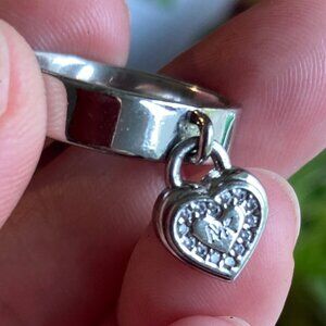 Michael Kors Heart Dangle Ring (size 9)